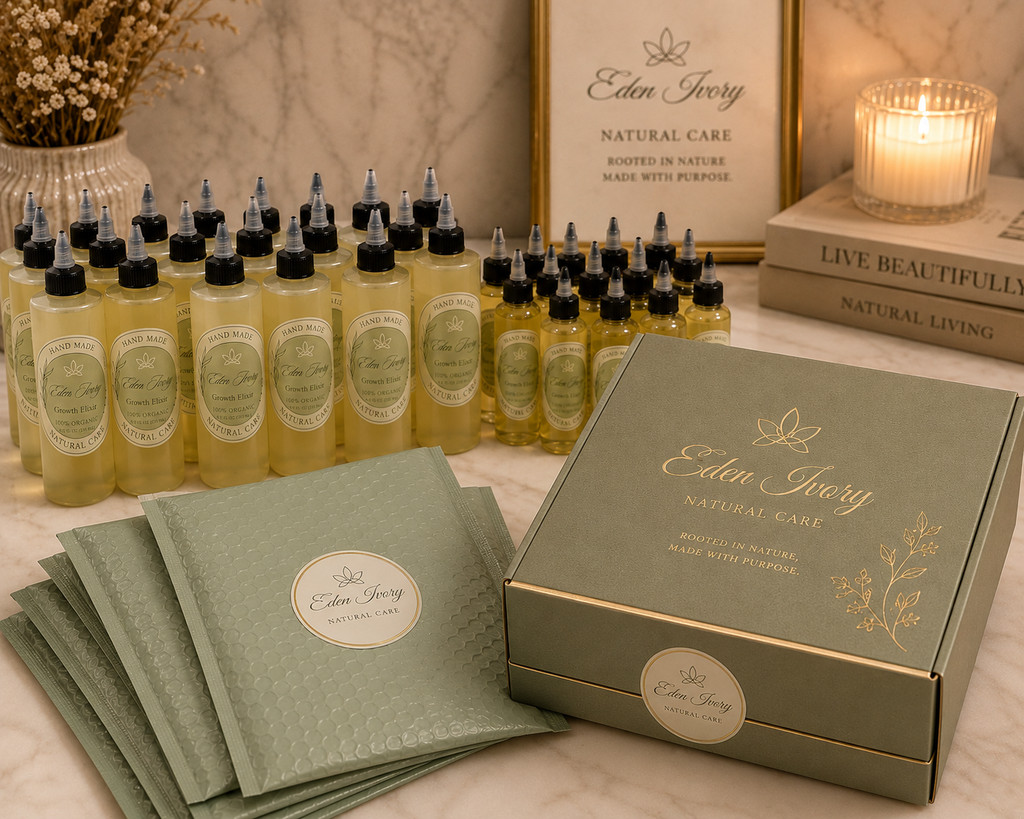Eden Ivory Hair Growth Elixir | Rosemary & Peppermint Formula